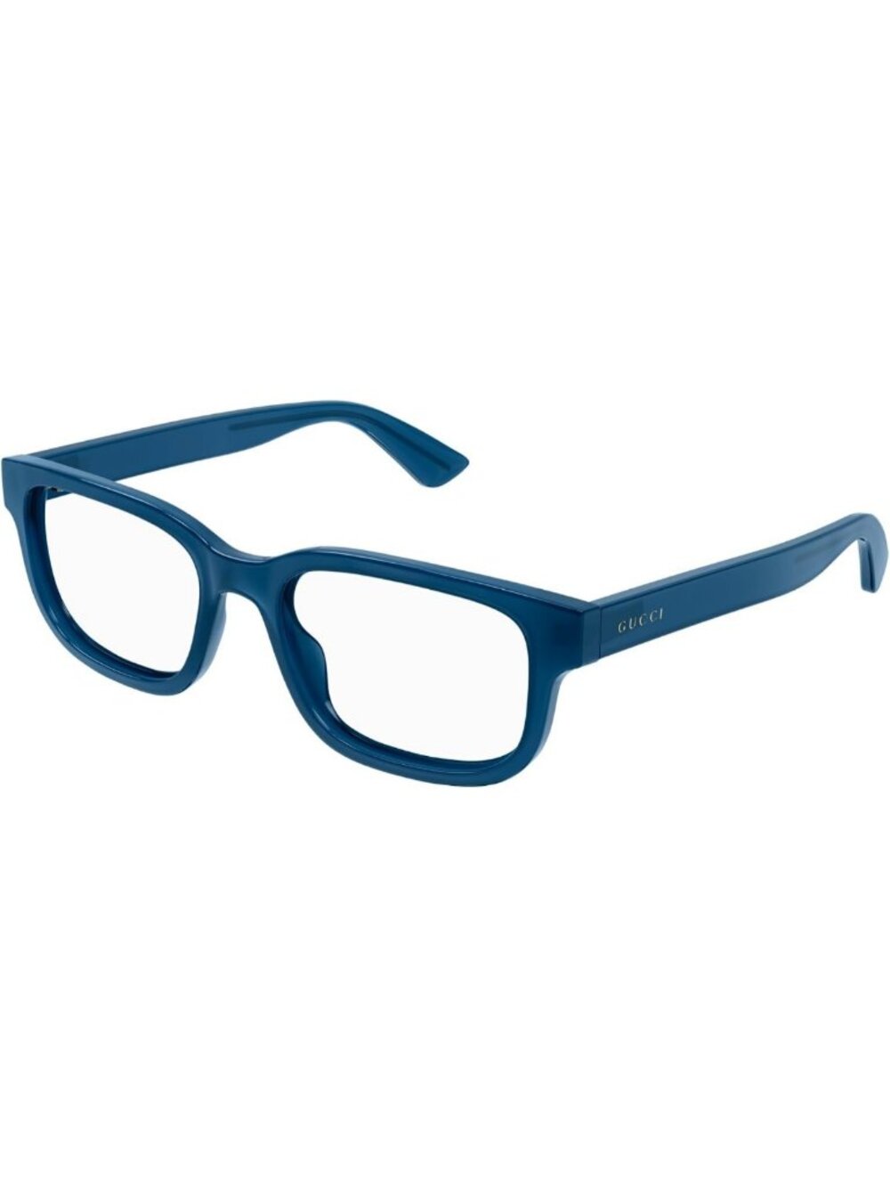 Stylish Blue Rectangular Eyeglasses for Men & Women - Trendy Fashion Accessory